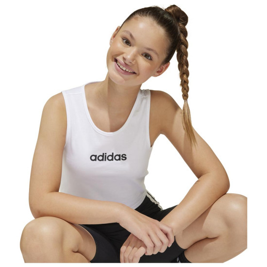 Adidas Παιδική αμάνικη μπλούζα Linear Tank Top Adidas Παιδική αμάνικη μπλούζα Linear Tank Top